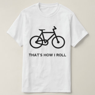 Camiseta Bicicleta engraçada