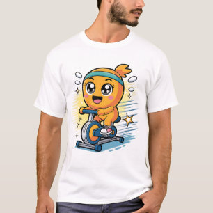 Camiseta Bicicleta Ergométrica de Exercícios de Ciclismo La