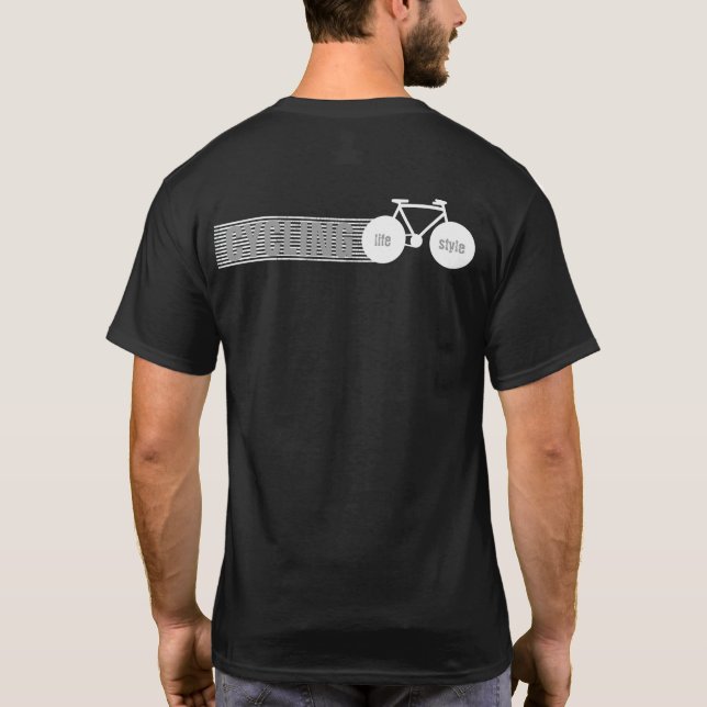 Camiseta bicicleta . estilo de vida (Verso)