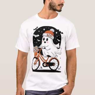 Camiseta Bicicleta Ghost Riding Halloween