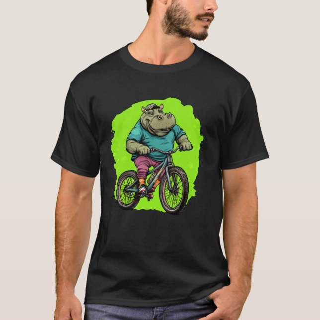 Camiseta Bicicleta Hippo (Frente)