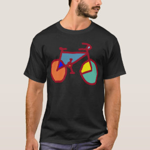 Camiseta bicicleta legal. bicicleta. assunto de bicicleta
