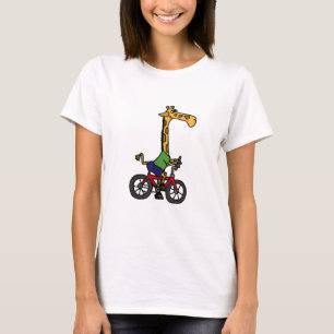 Camiseta Bicicleta legal Girafa