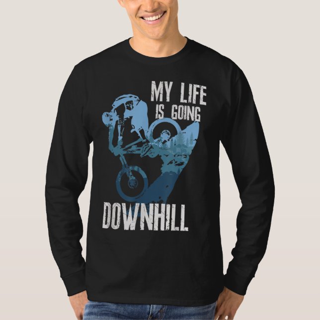 Camiseta Bicicleta Montanha Enduro MTB Ciclo (Frente)