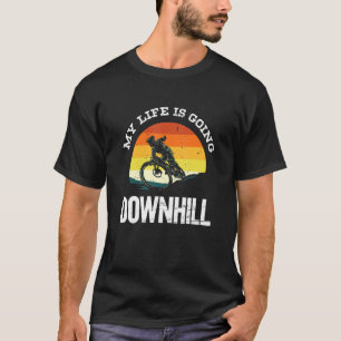 Camiseta Bicicleta MTB Curta Luvas MTB Descida Bik