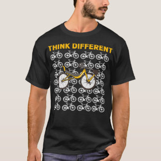 Camiseta Bicicleta Rebent pensa diferente