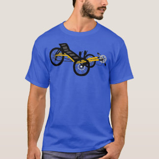 Camiseta Bicicleta Recumbante em branco