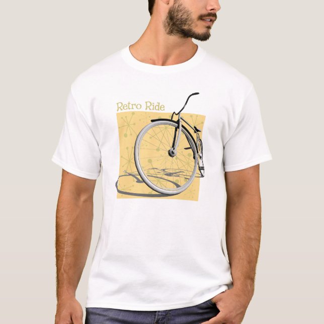 Camiseta Bicicleta retro (Frente)