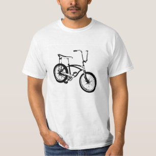 Camiseta Bicicleta retro - preto