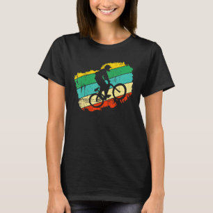 Camiseta Bicicleta Rodoviária Triathlon Vintage Retro