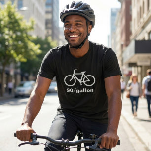 Camiseta Bicicleta simples engraçada