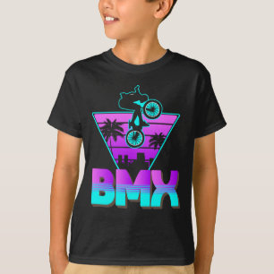Camiseta Bicicleta Vaporwave BMX