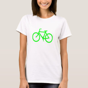 Camiseta Bicicleta Verde Lima