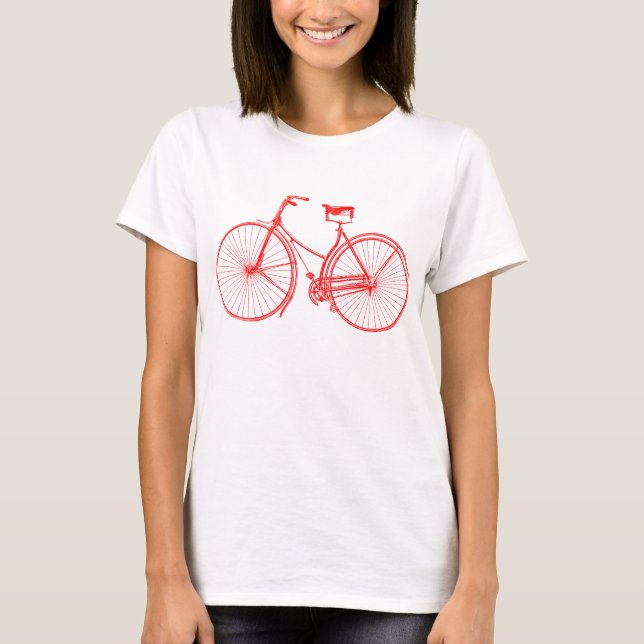 Camiseta Bicicleta Vintage (Frente)