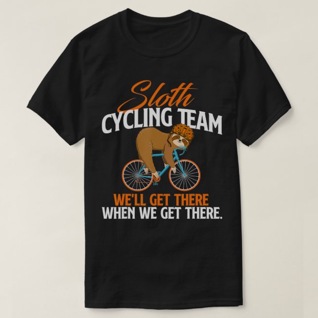 Camiseta Bicicleta Zookeeper da Equipe de Bicicletas de Bic (Frente do Design)
