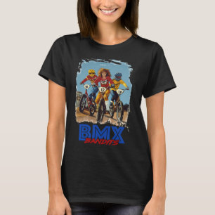 Camiseta Bicicletas BMX dos anos 80 Bandidos Corredores
