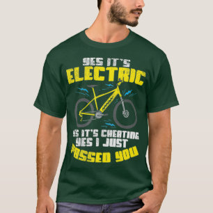 Camiseta Bicicletas Elétricas para Adultos Sim Elétrica