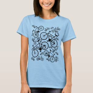 Camiseta Bicicletas Grandes e Pequenas