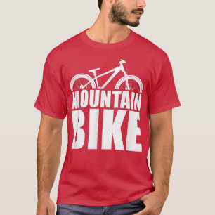 Camiseta Bicicletas para Ciclistas e Bikers Mountain Bi