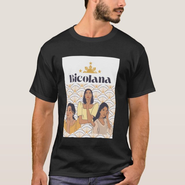 Camiseta Bicolana, Bicol, Filipinas, BIC (Frente)
