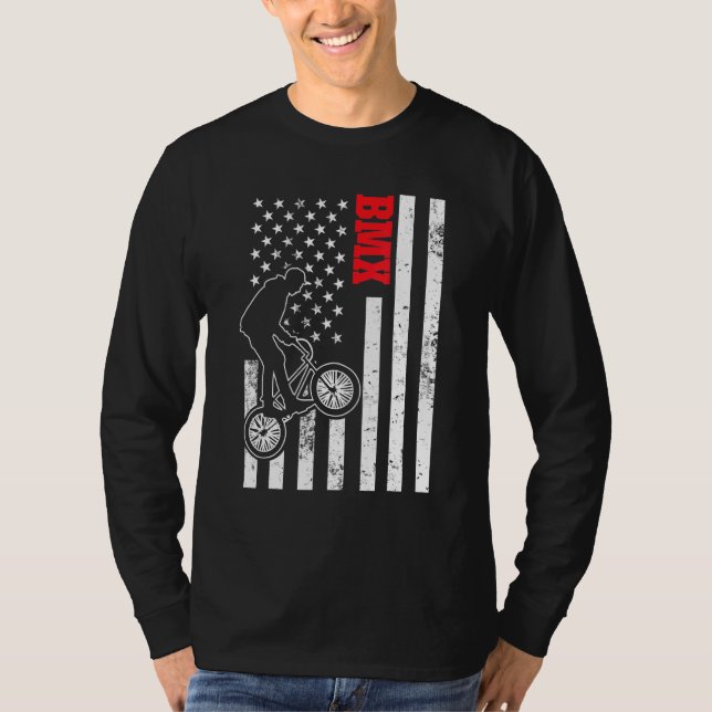 Camiseta Bicycle Motocross Bmx Bike Rider Bike (Frente)