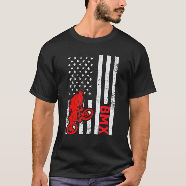 Camiseta Bicycle Motocross Bmx Bike Rider Bike 6 (Frente)