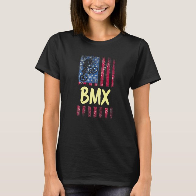 Camiseta Bicycle Motocross Bmx Bike Rider Bike 9 (Frente)