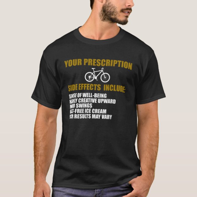 Camiseta Bicycle Rider Your Prescription Cycling Bike (Frente)