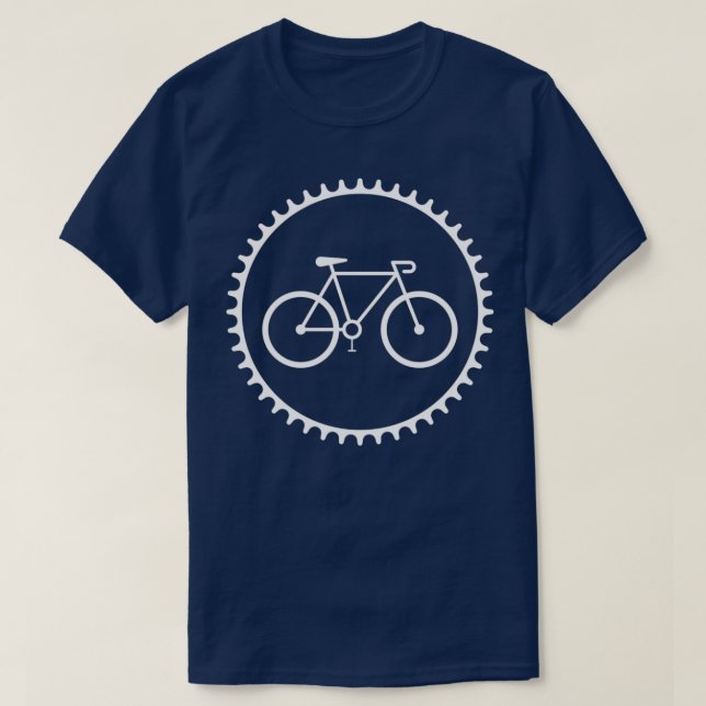 Camiseta Bicycle with a gear (Frente do Design)