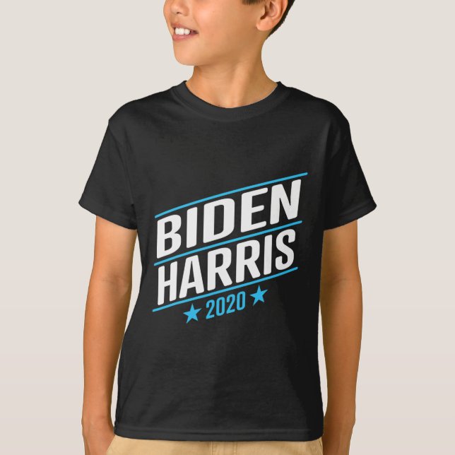 Camiseta Biden 2020 E Kamala Harris No Um Bilhete 2 (Frente)