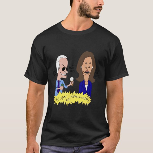 Camiseta Biden E Kamala-harris Parody (Frente)