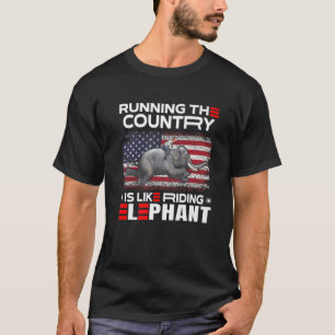 Camiseta Biden Engraçado Caindo No País É Como Ridin