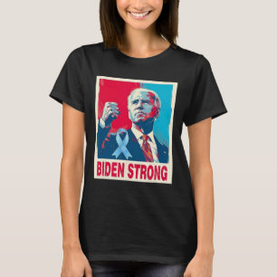 Camiseta Biden Forte Apoio Joe Biden Luta Contra Prost