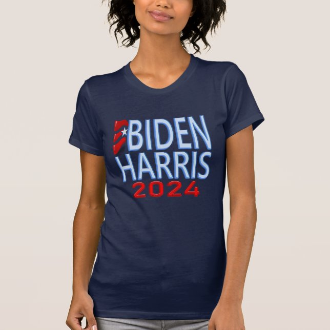 Camiseta Biden Harris 2024 Eleição Presidencial (Frente)