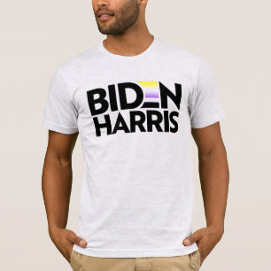 Camiseta Biden Harris Nonbinary Pride T-Shirt
