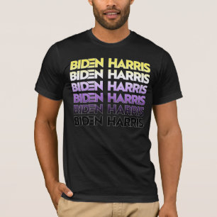 Camiseta Biden Harris Nonbinary Pride T-Shirt