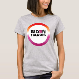 Camiseta Biden Harris Orgulho Lésbico