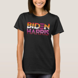 Camiseta Biden Harris Orgulho Lésbico