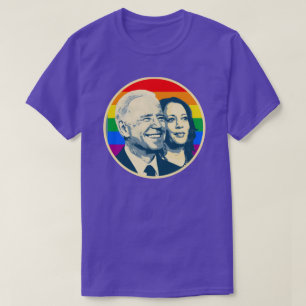 Camiseta Biden Harris Rainbow Pride