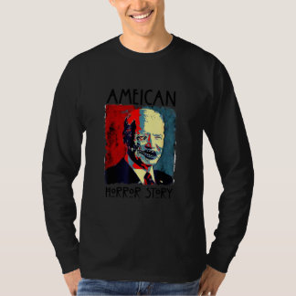 Camiseta Biden Horror American Zombie Story Halloween Joe