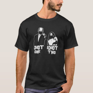 Camiseta Biden Idiot One Harris Idiota Dois Anti-Biden Pro 