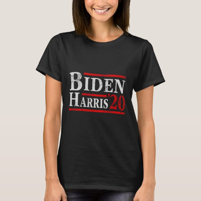 Camiseta Biden Kamala Harris 2020 Eleição Democrata Liberal (Frente)