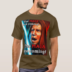 Camiseta Biden Midnight Ride MAGA Está Chegando Figurino Ad