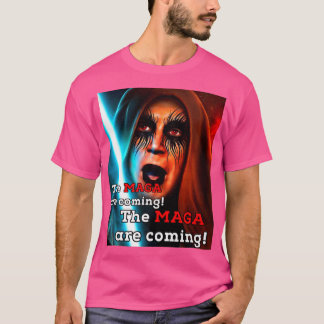 Camiseta Biden Midnight Ride MAGA Está Chegando Figurino Ad