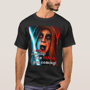 Camiseta Biden Midnight Ride MAGA Está Chegando Figurino Ad