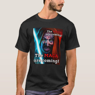 Camiseta Biden Midnight Ride MAGA Está Chegando Figurino Ad