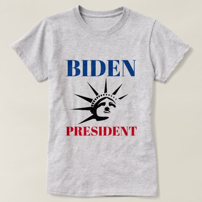 Camiseta BIDEN PRESIDENTE T-Shirt (Frente do Design)