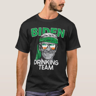 Camiseta Biden Rua Patrick Day For Men Women Bebendo Team