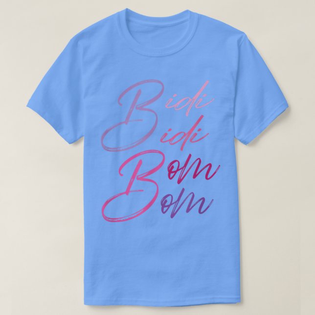Camiseta Bidi Bidi Bom Latina Meican Cumbia Dan (Frente do Design)