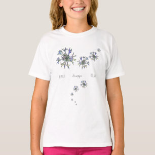 Camiseta Bielorrússia Б е л а у р с ь В Flor de Milho а л о